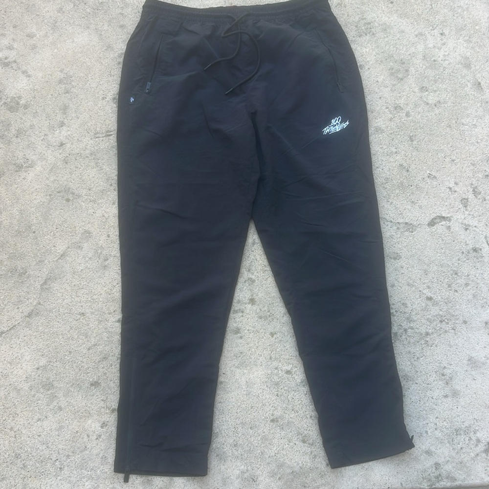 100 Thieves Black Nylon Pants Men's Size M